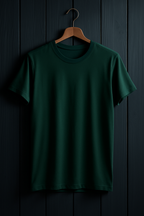 Solid Dark Green Classic Tshirt