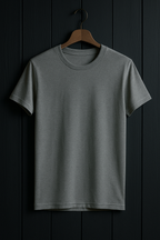 Solid Grey Classic Tshirt