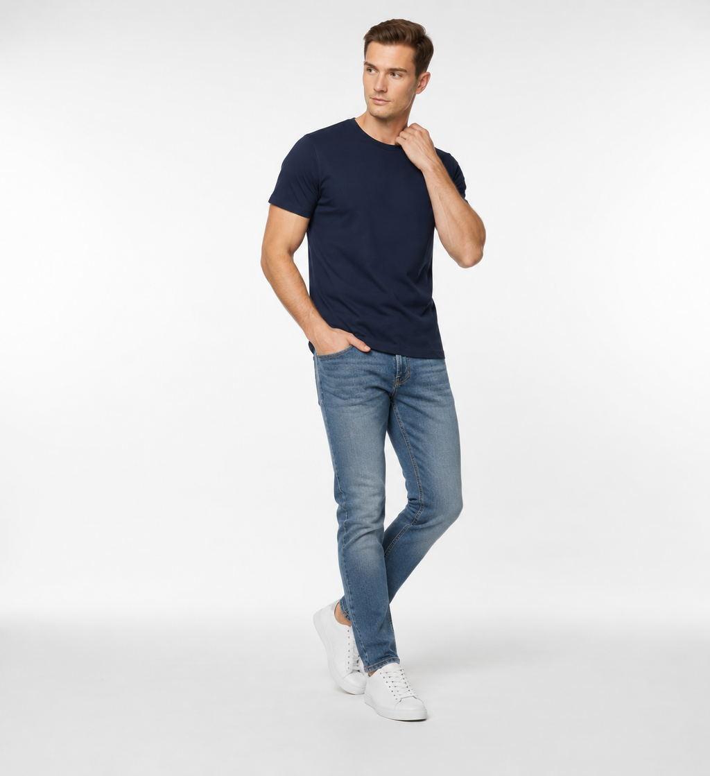Solid Pearl Blue Classic Tshirt